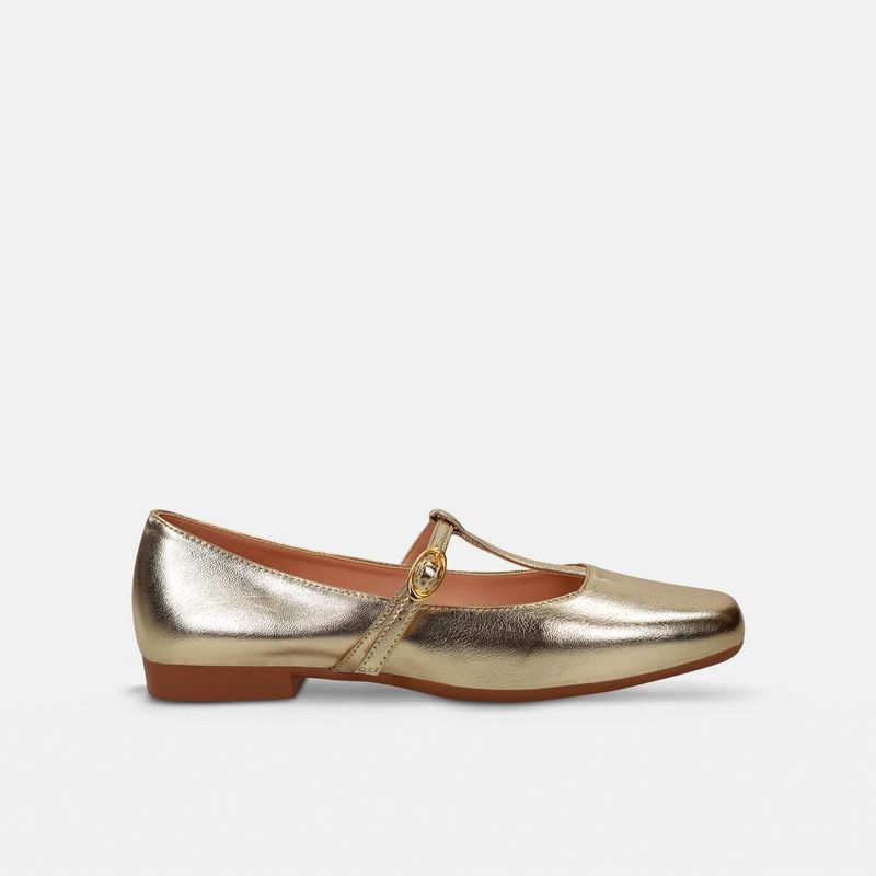 BATA - Baletas Para Mujer Bata Champaña Kate