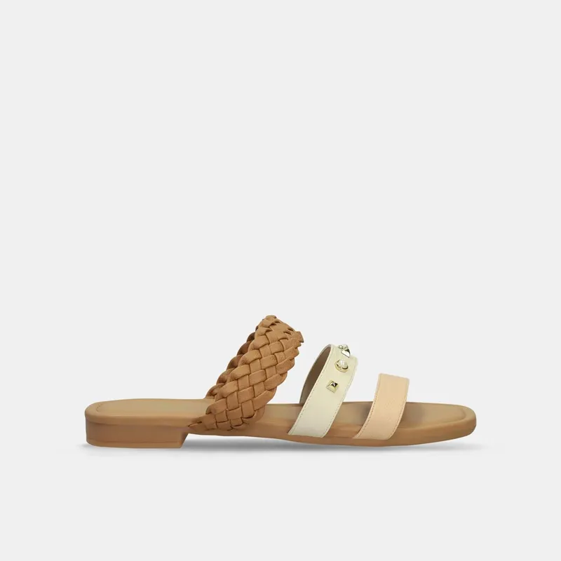 BATA - Sandalias Para Mujer Bata Café Claro Kristina