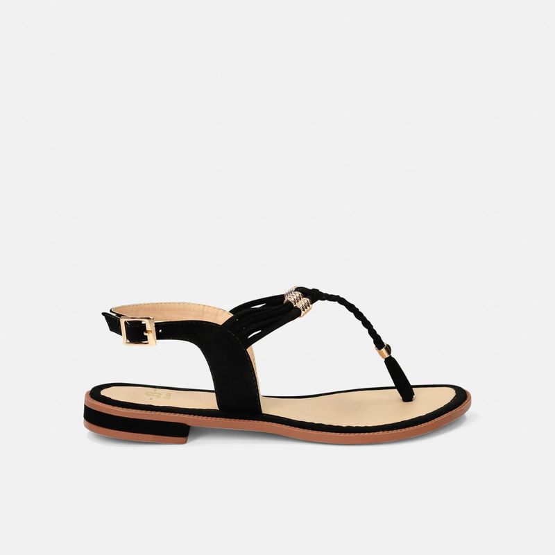 BATA - Sandalias Para Mujer Bata Negro Kadi