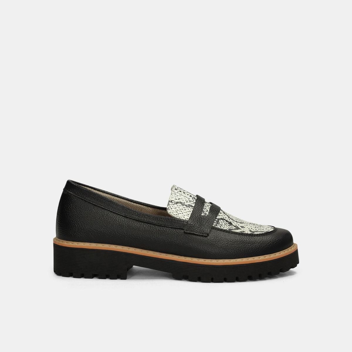BATA - Mocasines Para Mujer Bata Negro Karel