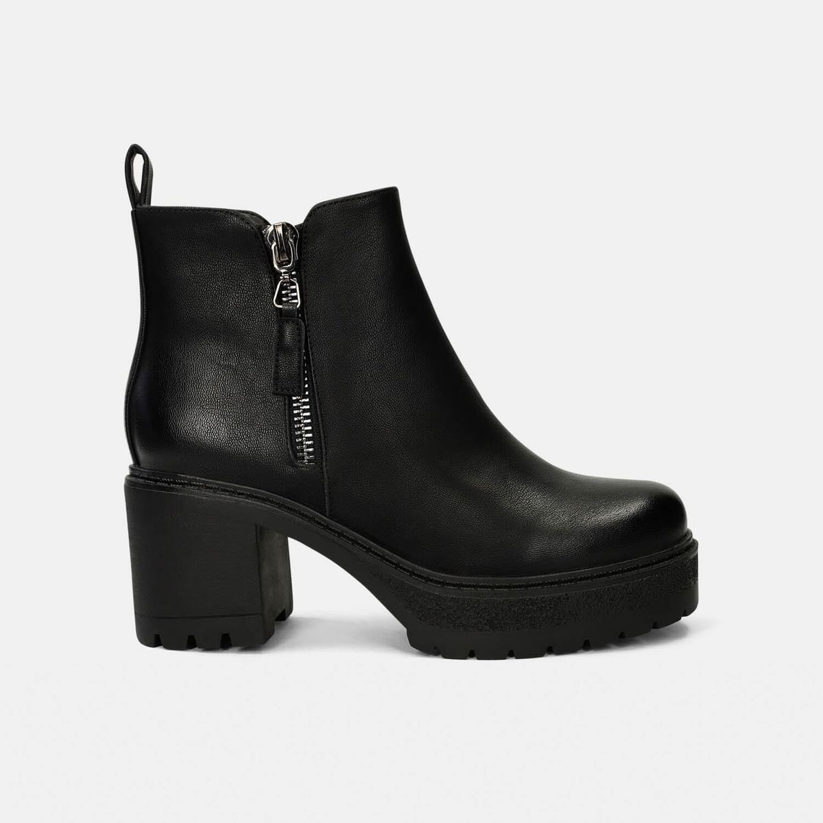 BATA - Botines Para Mujer Bata Negro Kiara Love