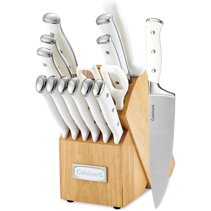 CUISINART - Set de cuchillos Cuisinart 15 piezas acero inoxidable C77WTR-15P