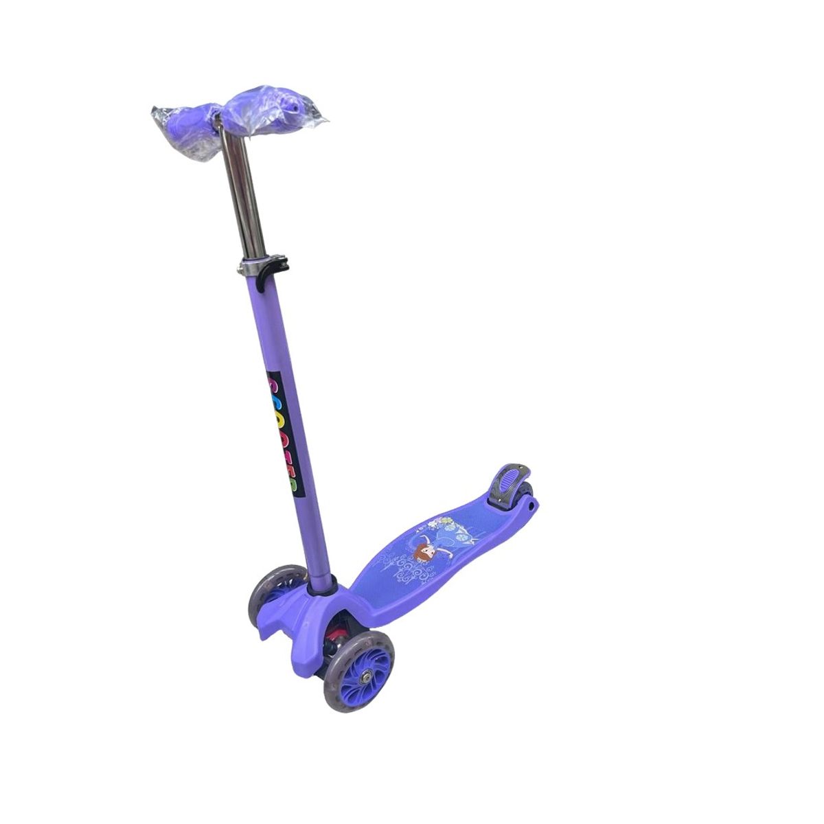 SPALDING - Scooter estampado Princesita sofia Practico Color Morado