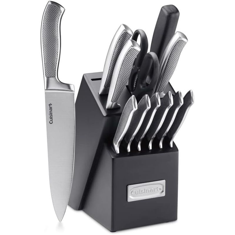 CUISINART - Juego de cuchillos Cuisinart 13 piezas acero inoxidable C77SS-13P