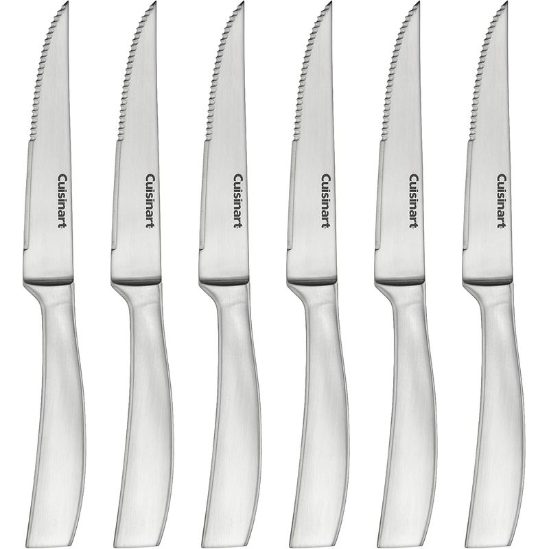 CUISINART - Cuchillos de Carne Cuisinart Acero Inoxidable Set de 6 Pzs