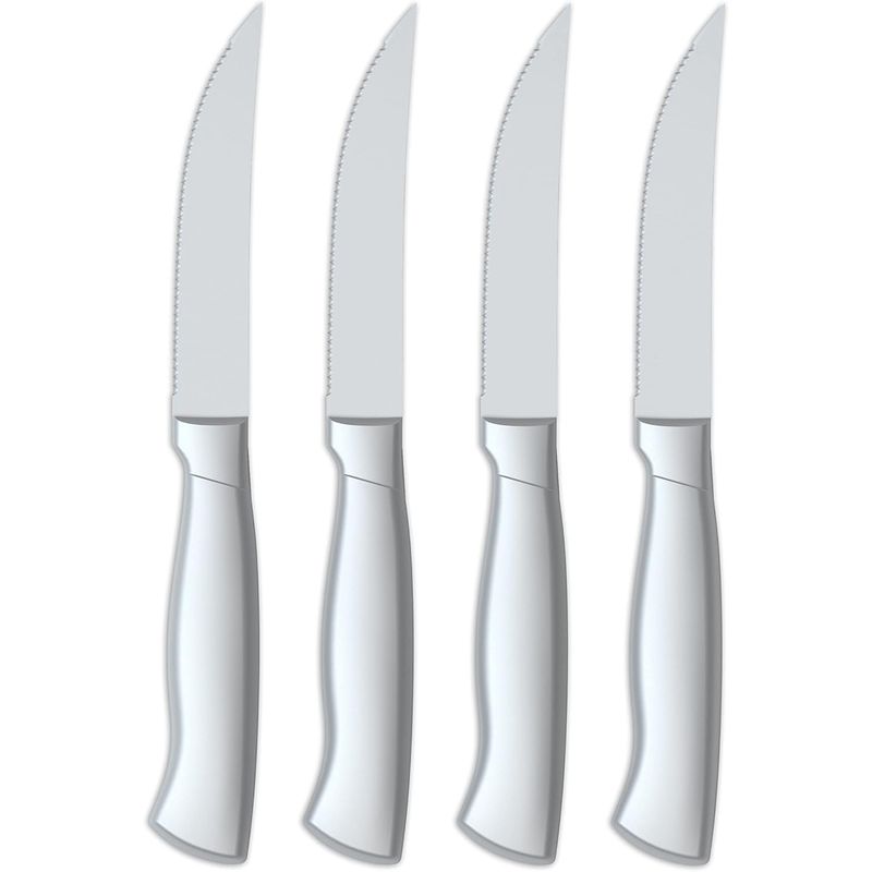 CUISINART - Set de 4 cuchillos de acero inoxidable Cuisinart mango hueco