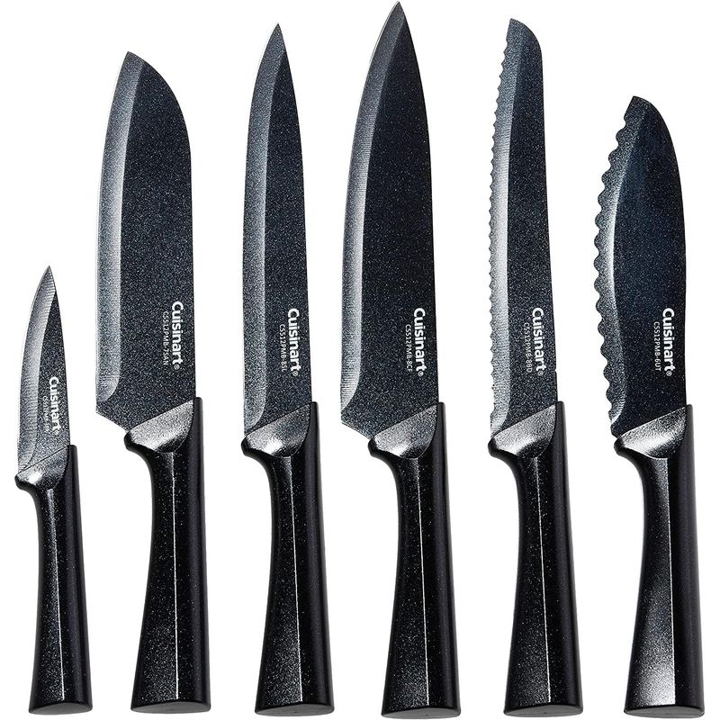 CUISINART - Juego de cuchillos Cuisinart 12 piezas acero inoxidable C55-12PMB