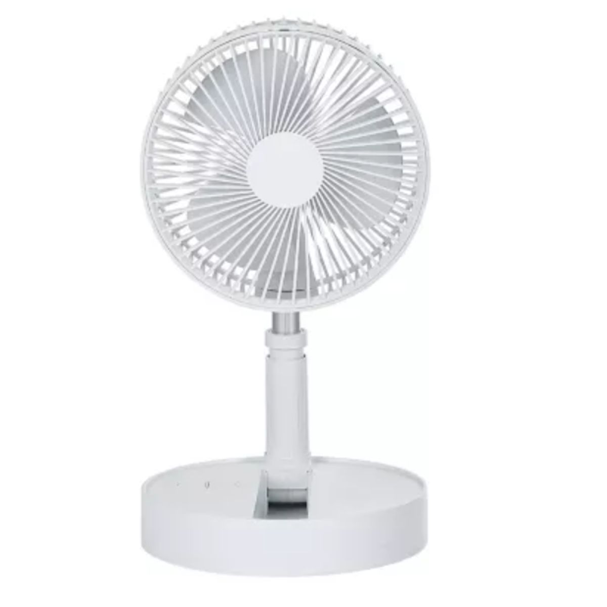 GENERICO - ventilador aire acondicionado recargable plegable hogar blanco