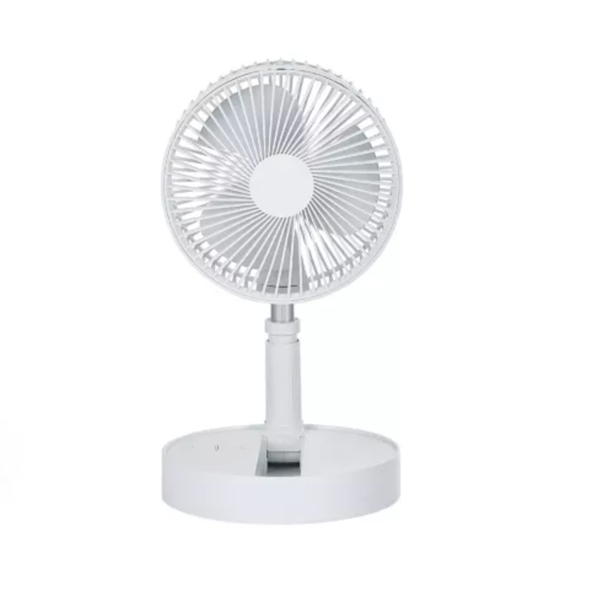 GENERICO - ventilador aire acondicionado recargable plegable hogar blanco