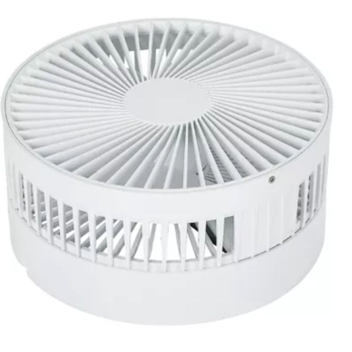 GENERICO - ventilador aire acondicionado recargable plegable hogar blanco