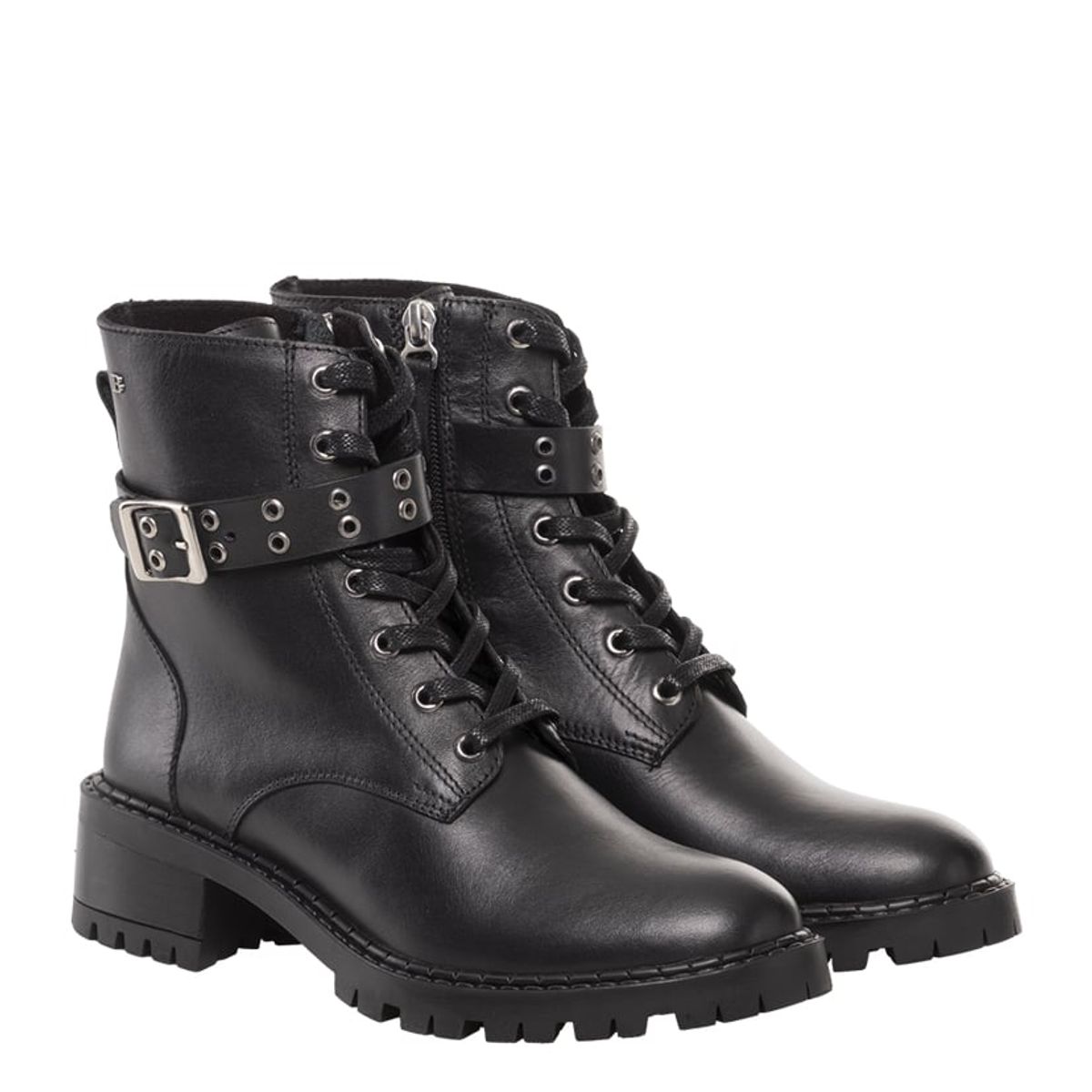 BOSI - Botines Para Mujer Laura Negro Bosi