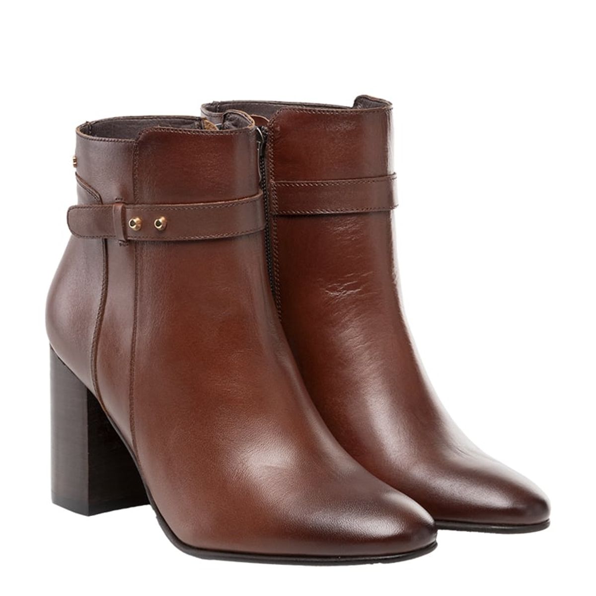 BOSI - Botines Para Mujer Astoria Canela Bosi