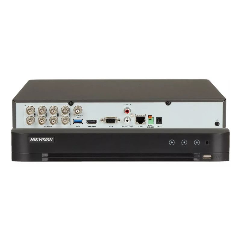 HIKVISION - IDS-7216HQHI-M1/XT, Dvr 8 Megapixel De 8 Canales, Acusense/evita Falsas Alarmas