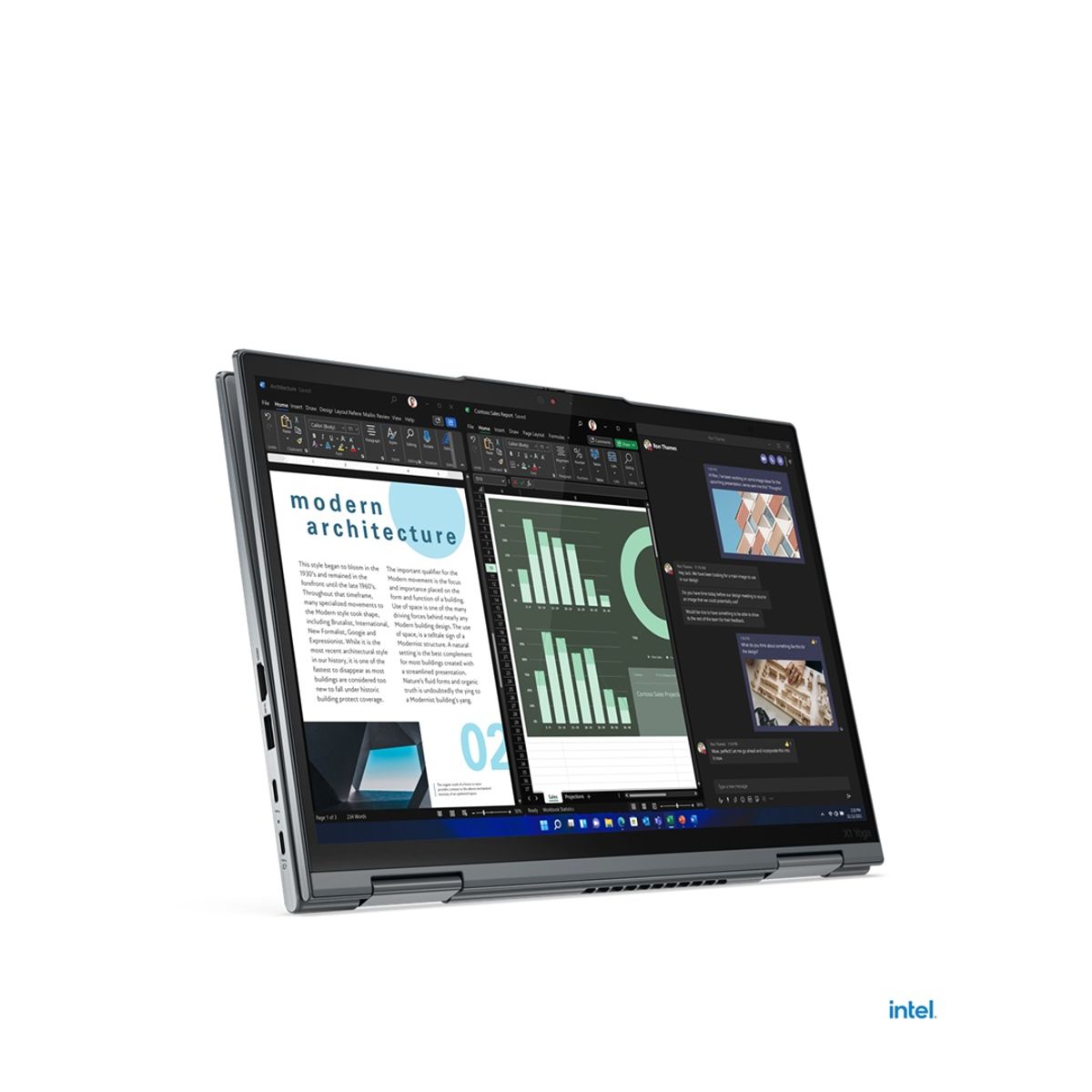 LENOVO - Portátil Corporativo Lenovo X1 Yoga Gen7 360 touch Core I5 1240P 8/256 SSD- Win 11 Pro 14" Touch.