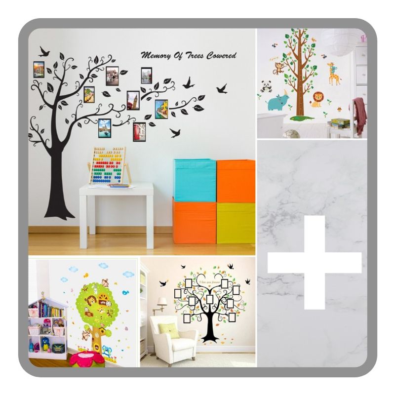 GENERICO - Vinilo Decorativo Autoadhesivo Pvc Decoracion Paredes Dobles