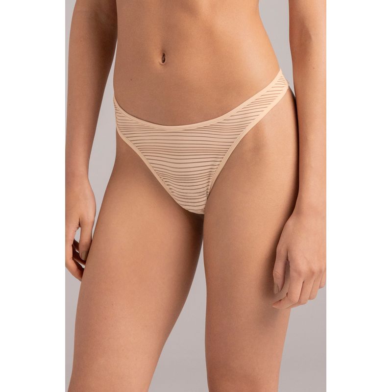 TOUCHE LINGERIE - Panty Brasilero De Rayas Ref.  2143051