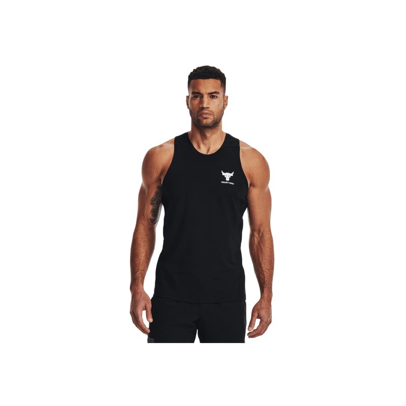 UNDER ARMOUR - Camiseta Hombre UNDER ARMOUR UA PJT RCK TURFGEAR Negro UNDER ARMOUR.