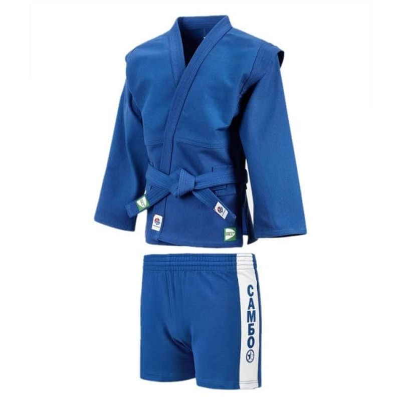 GREENHILL - UNIFORME DE SAMBO APROBADO FIAS COLOR AZUL 190
