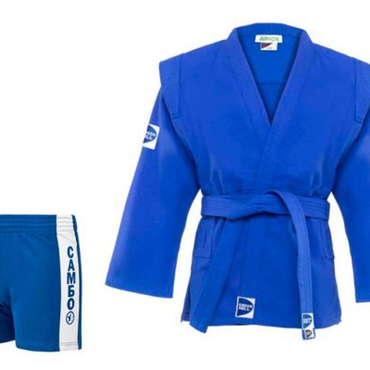GREENHILL - UNIFORME DE SAMBO JUNIOR-COLOR AZUL 150