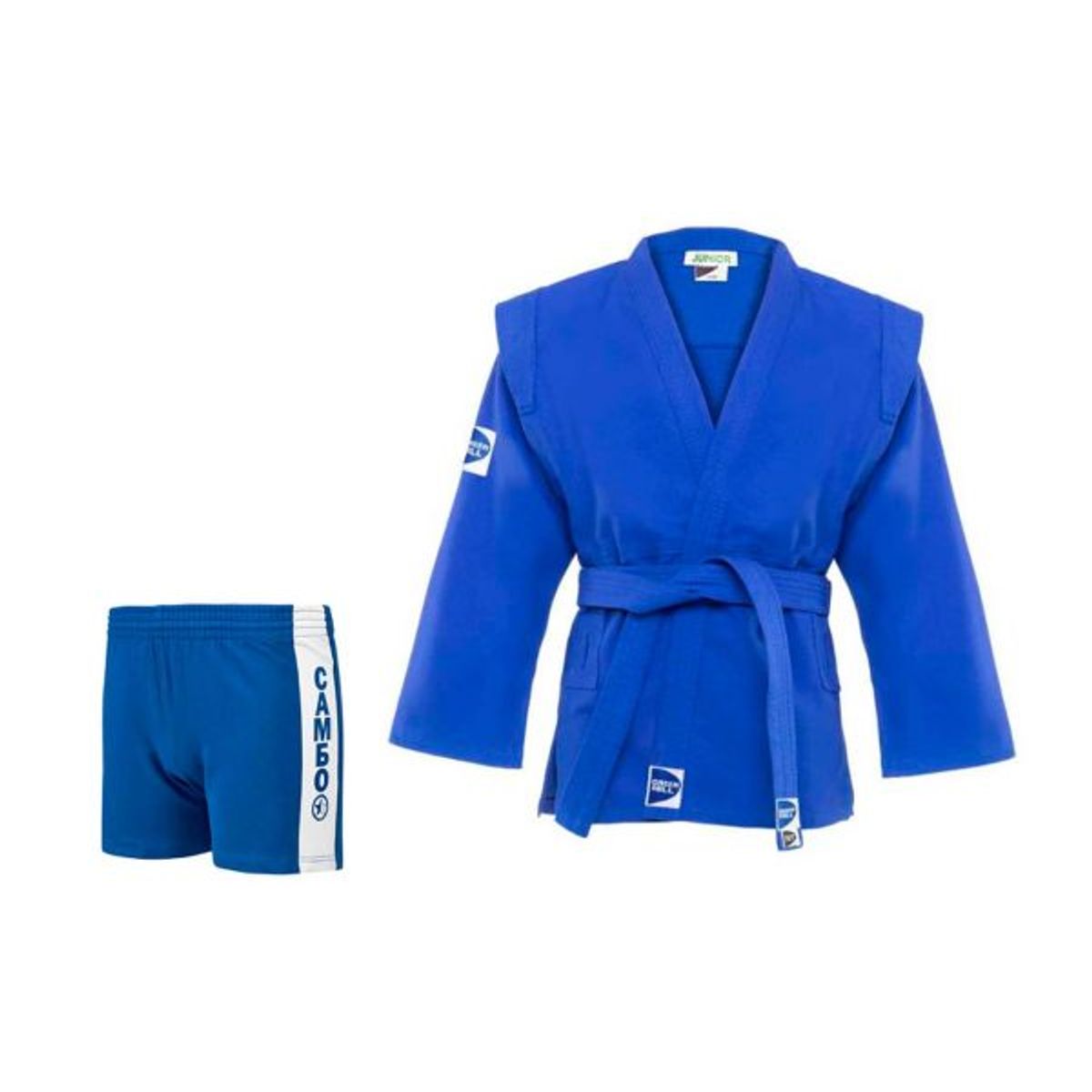 GREENHILL - UNIFORME DE SAMBO JUNIOR-COLOR AZUL 150