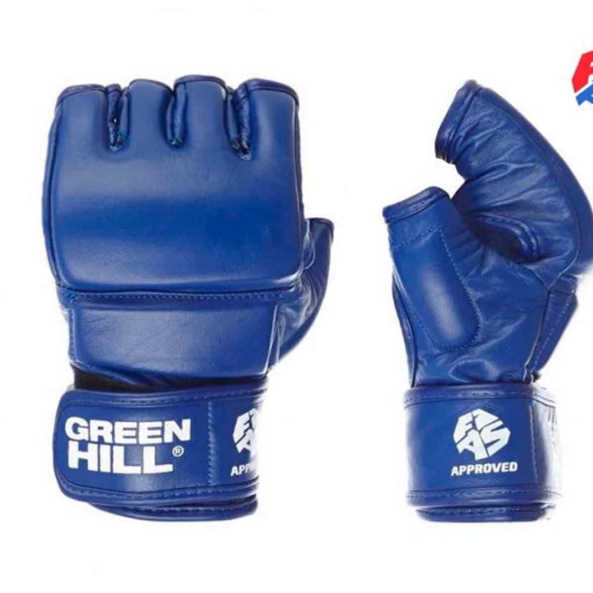 GREENHILL - GUANTES DE SAMBO APROBADOS FIAS- AZUL-S
