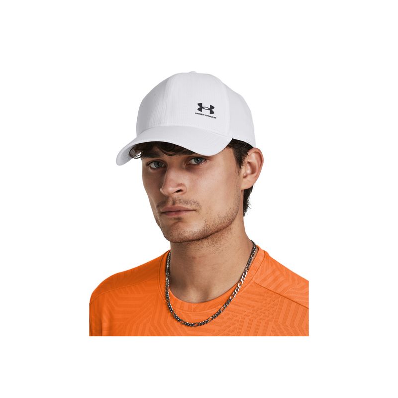 UNDER ARMOUR - Gorra Hombre UNDER ARMOUR M ISO CHILL ARMOUR A Blanco UNDER ARMOUR