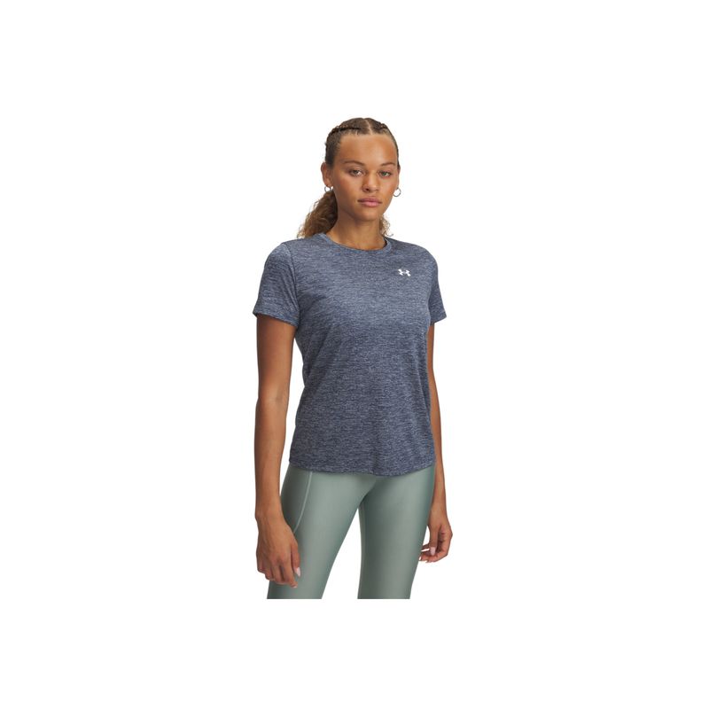 UNDER ARMOUR - Camiseta Mujer UNDER ARMOUR TECH SSC TWIST Gris UNDER ARMOUR.