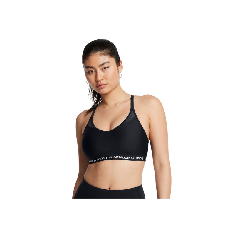 UNDER ARMOUR - Sujetador Mujer UNDER ARMOUR UA CROSSBACK LOW BRA Negro UNDER ARMOUR
