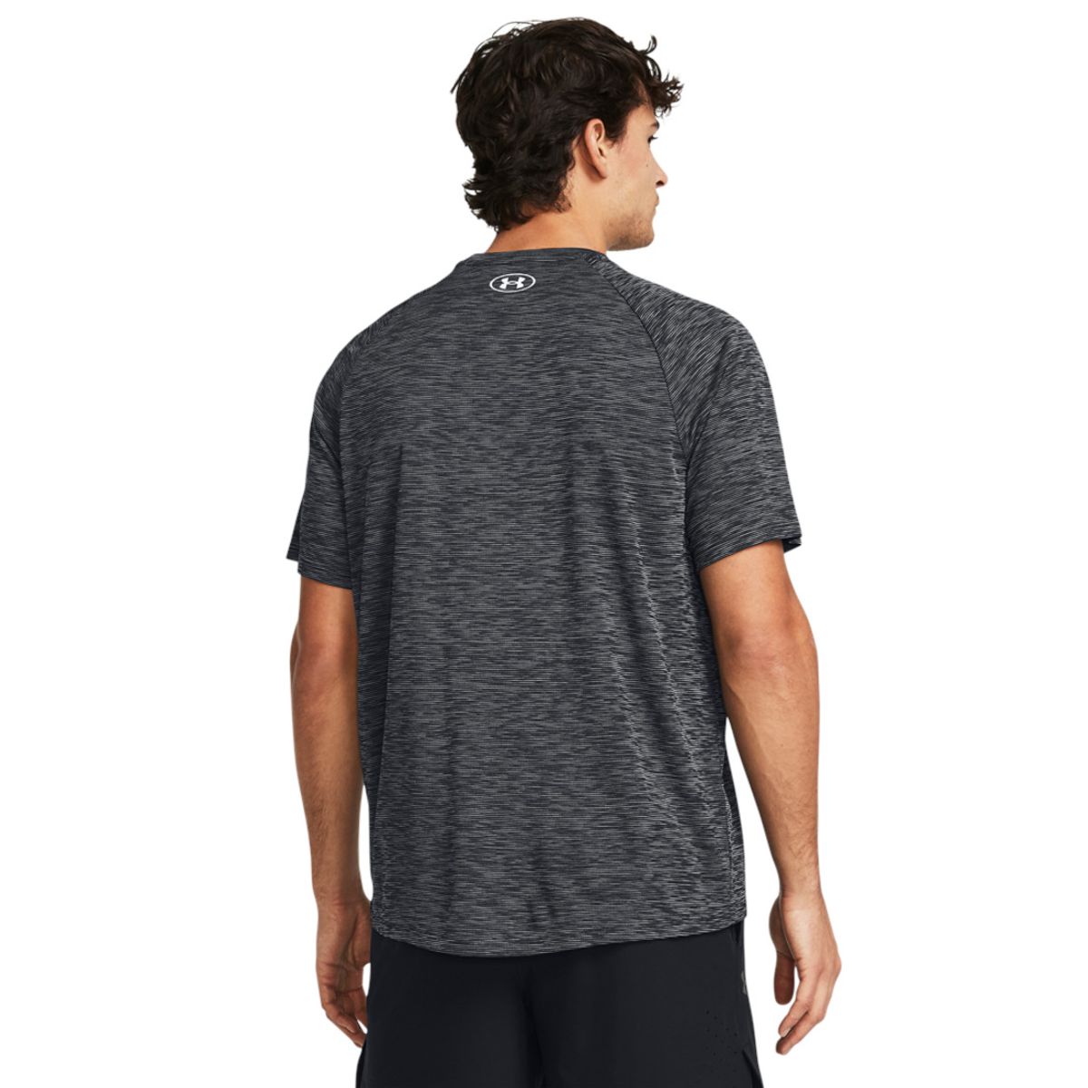 UNDER ARMOUR - Camiseta Hombre UNDER ARMOUR UA TECH TEXTURED SS Negro UNDER ARMOUR