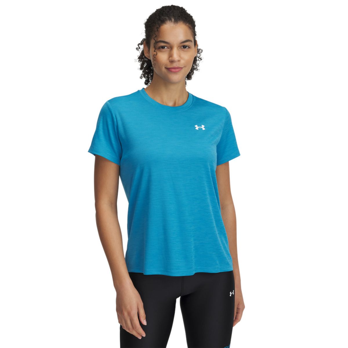 UNDER ARMOUR - Camiseta Mujer Under Armour Tech Textured Ssc Azul UNDER ARMOUR