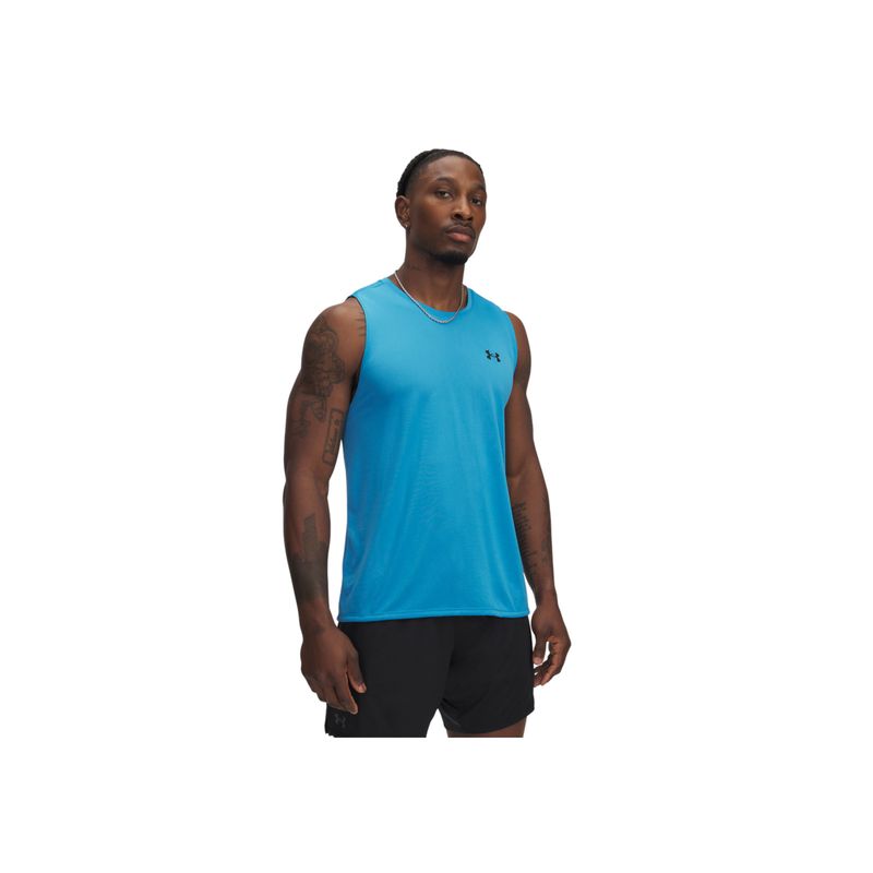 UNDER ARMOUR - Camiseta Hombre UNDER ARMOUR UA TECH TANK Azul UNDER ARMOUR.