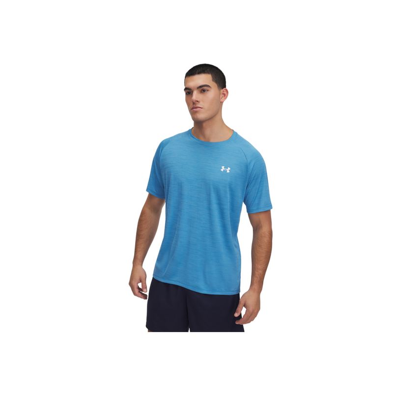 UNDER ARMOUR - Camiseta Hombre UNDER ARMOUR UA TECH TEXTURED Azul UNDER ARMOUR