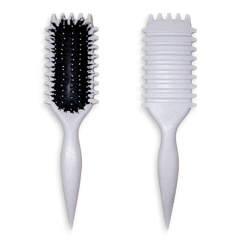 GENERICO - Cepillo De Cabello Peine Curly Master Rizos Ondas Perfectas BLANCO