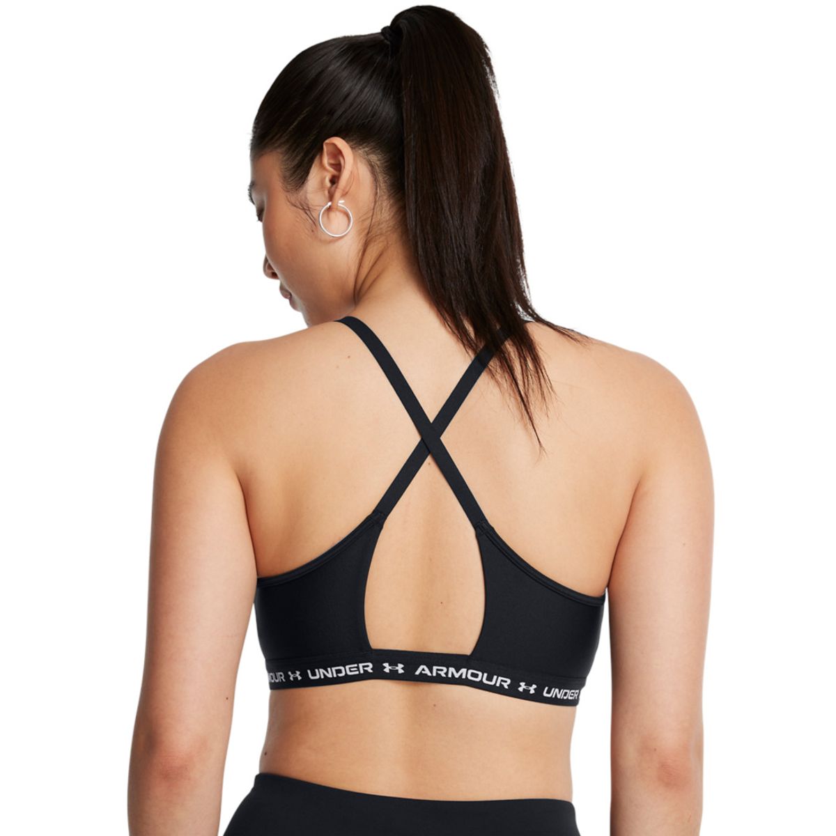 UNDER ARMOUR - Sujetador Mujer UNDER ARMOUR UA CROSSBACK LOW BRA Negro UNDER ARMOUR
