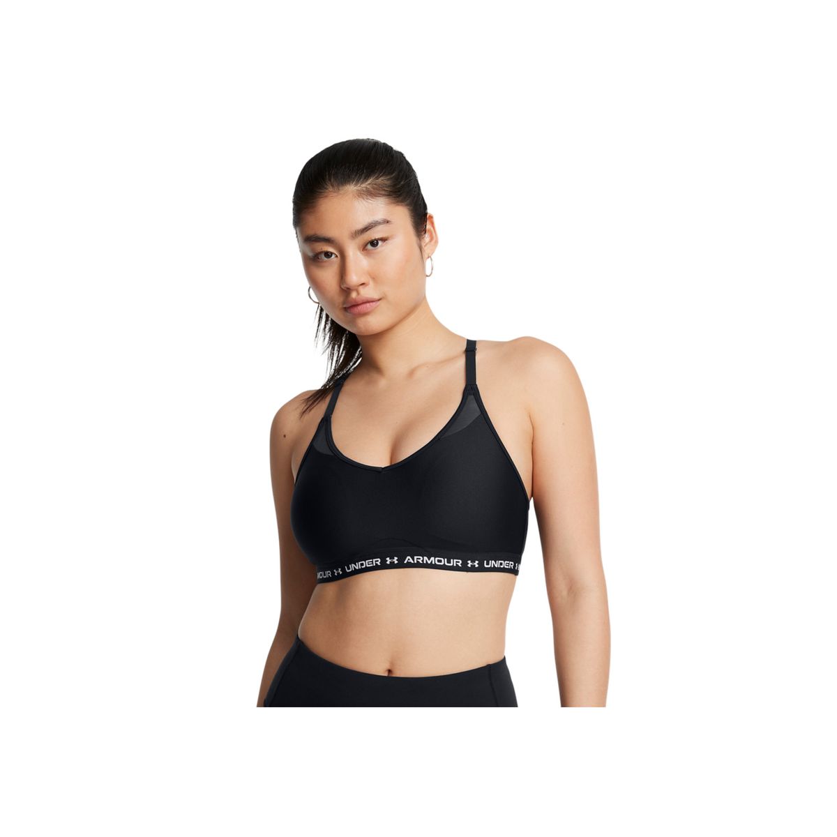 UNDER ARMOUR - Sujetador Mujer UNDER ARMOUR UA CROSSBACK LOW BRA Negro UNDER ARMOUR