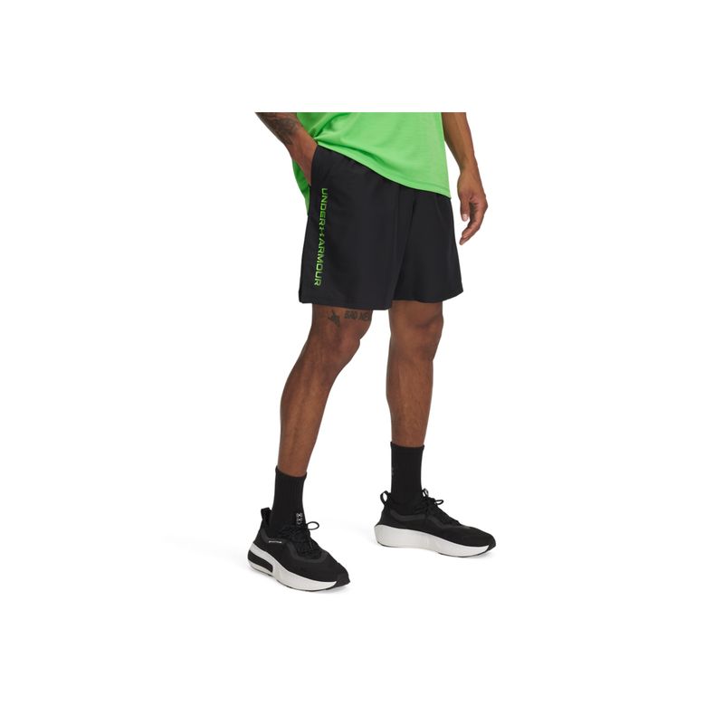 UNDER ARMOUR - Short Hombre UNDER ARMOUR TCH WVN WRDMRK SHORT Negro UNDER ARMOUR