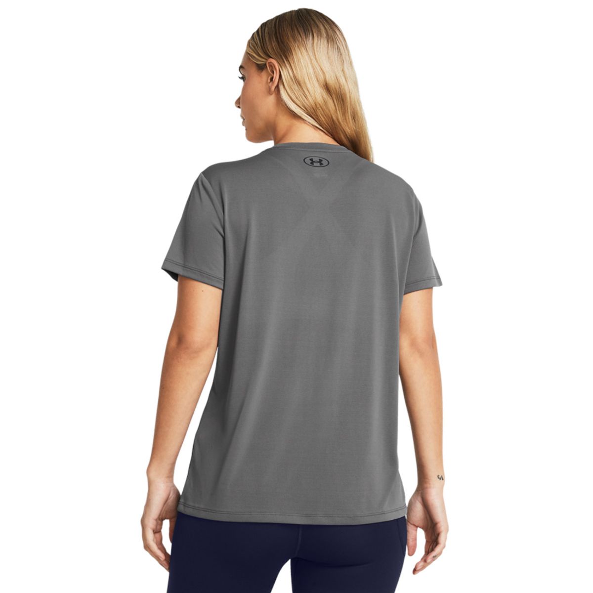 UNDER ARMOUR - Camiseta Mujer UNDER ARMOUR TECH SSC SOLID Gris UNDER ARMOUR