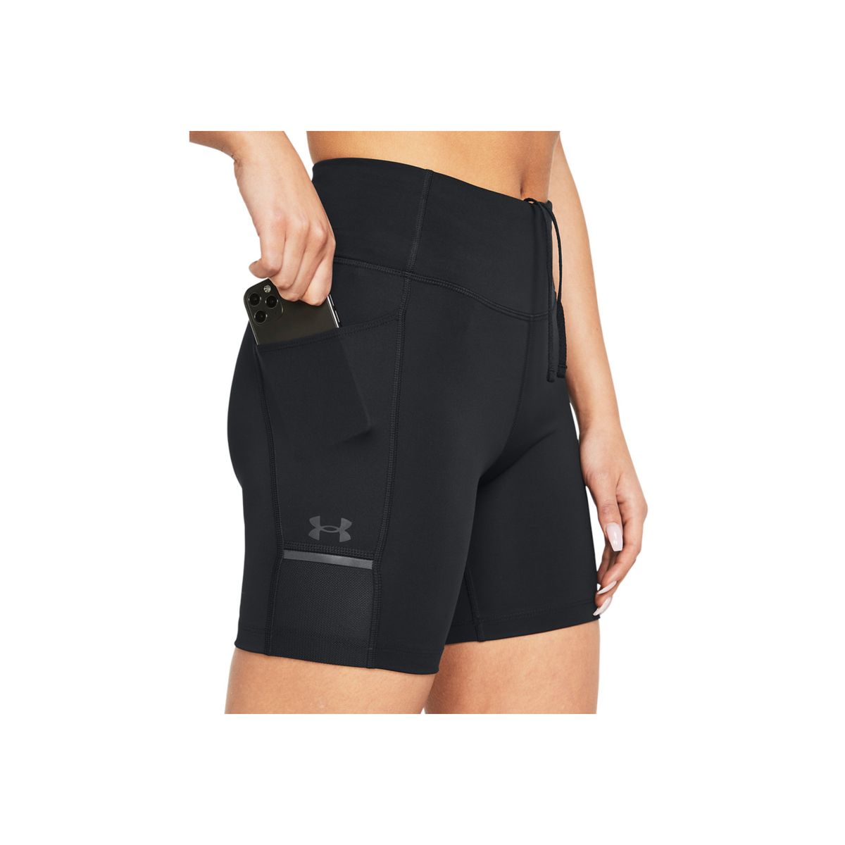 UNDER ARMOUR - Short Mujer UNDER ARMOUR UA LAUNCH HALF TIGHT Negro UNDER ARMOUR