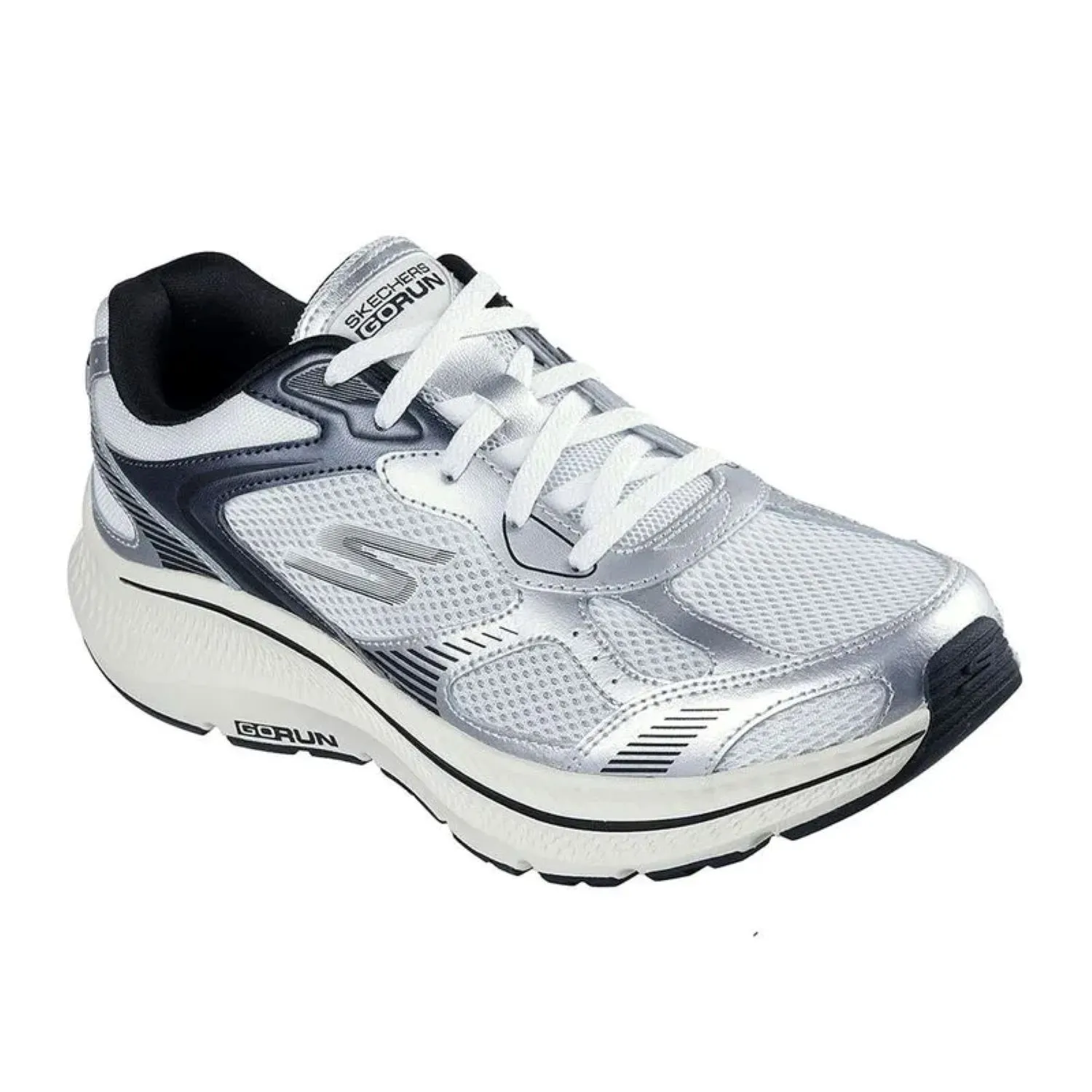 Comfort Sneaker Skechers Shape Ups Hombre Plata Skechers Shape