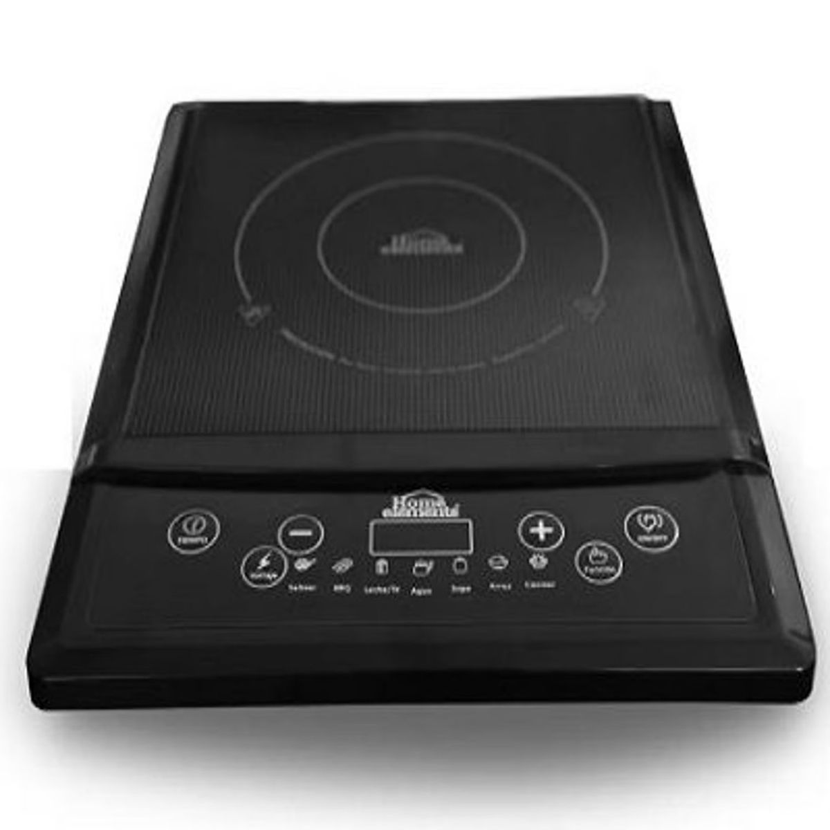HOME ELEMENTS - Estufa Inducción 1 Puesto 300w a 1500w Placa ceramica Cocina HEAI10
