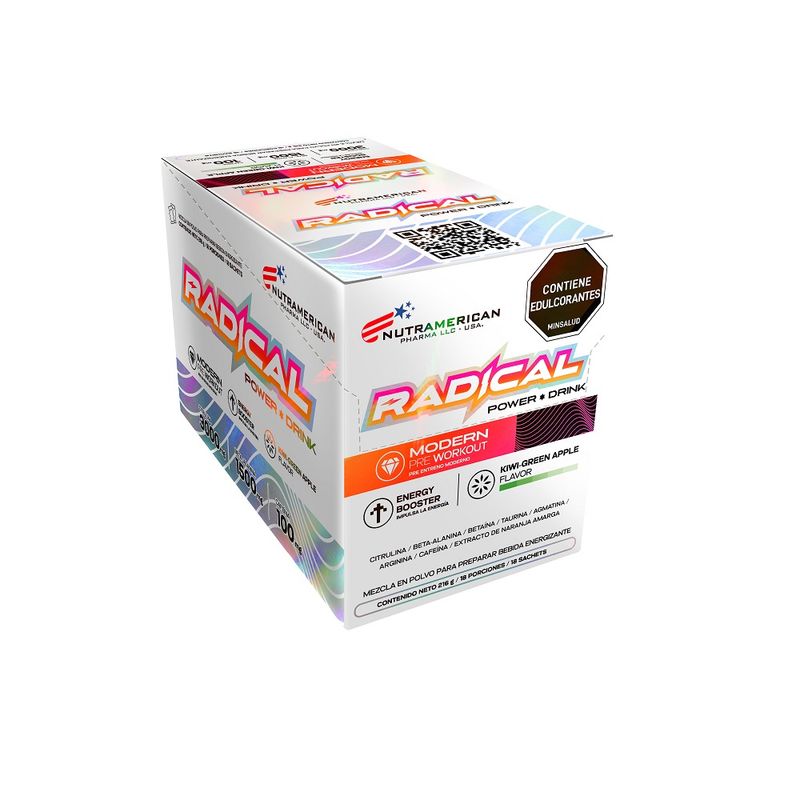 MEGAPLEX - Radical Power Drink Pre-Workout Pre-entreno