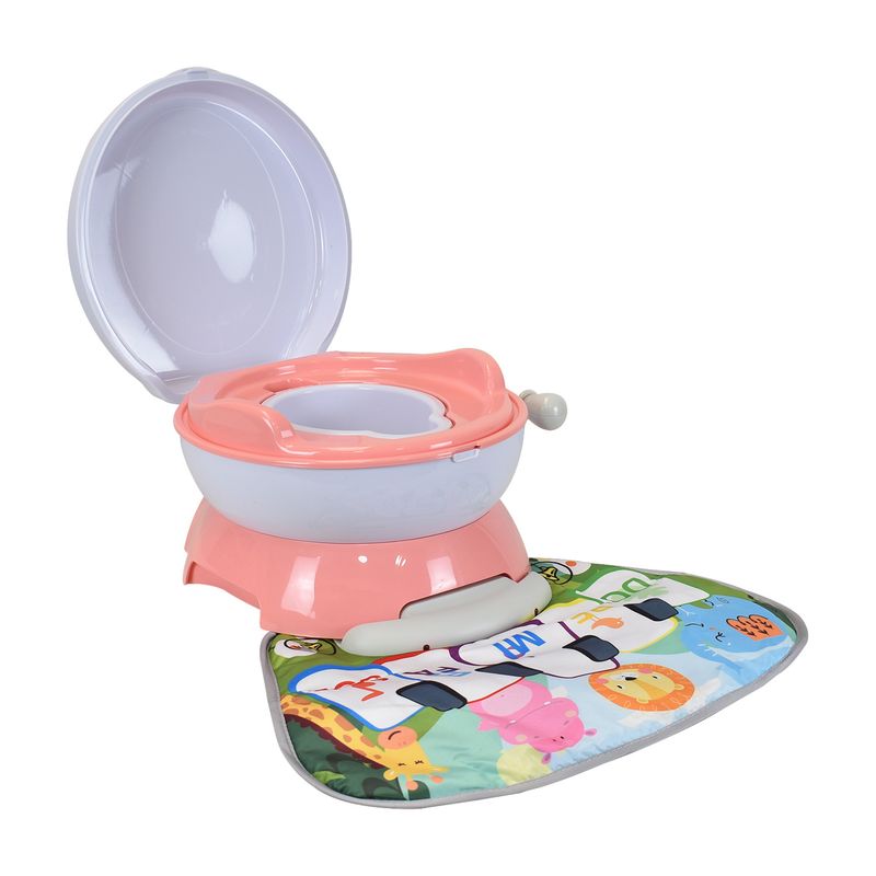 PREMIUM BABY - Vasenilla 4 en 1 Con Sonido Premium Baby Rosa PB-B201PK
