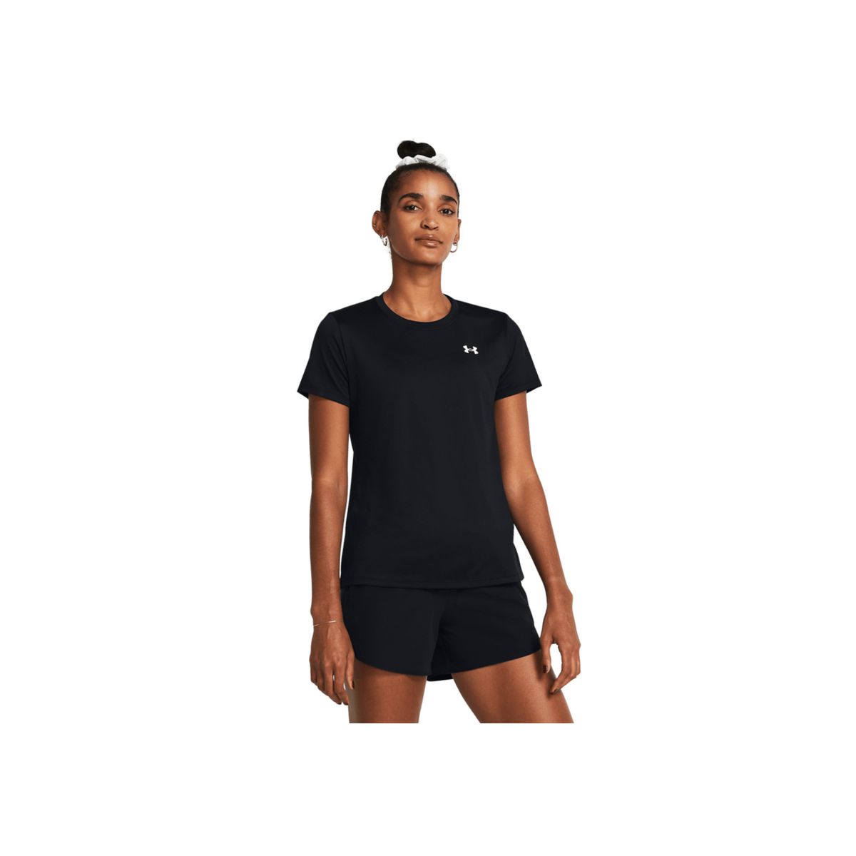 UNDER ARMOUR - Camiseta Mujer UNDER ARMOUR TECH SSC SOLID Negro UNDER ARMOUR