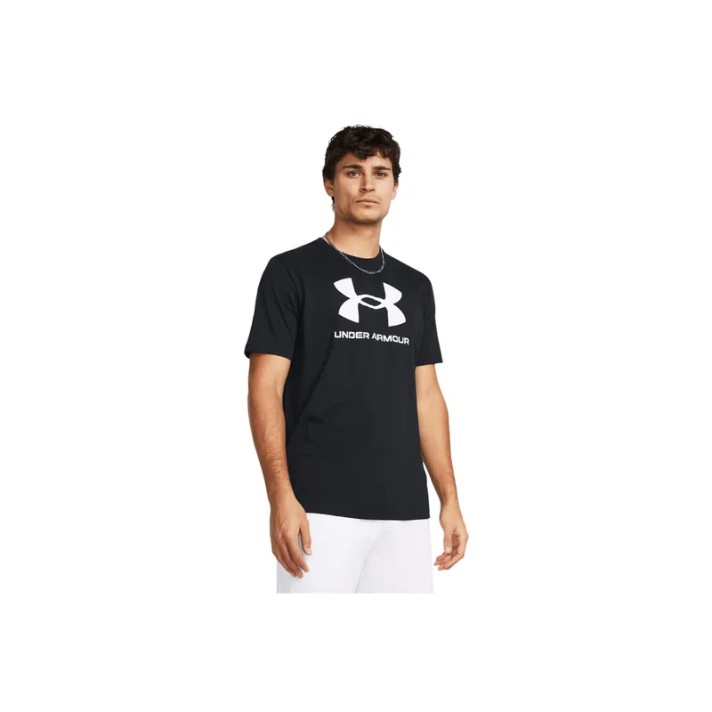 UNDER ARMOUR - Camiseta Hombre UNDER ARMOUR SPRTSTL LOGO UPDT SS Negro UNDER ARMOUR
