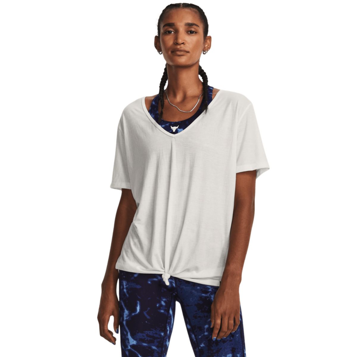 UNDER ARMOUR - Camiseta Mujer Under Armour Pjt Rck Complete Dee Verde UNDER ARMOUR
