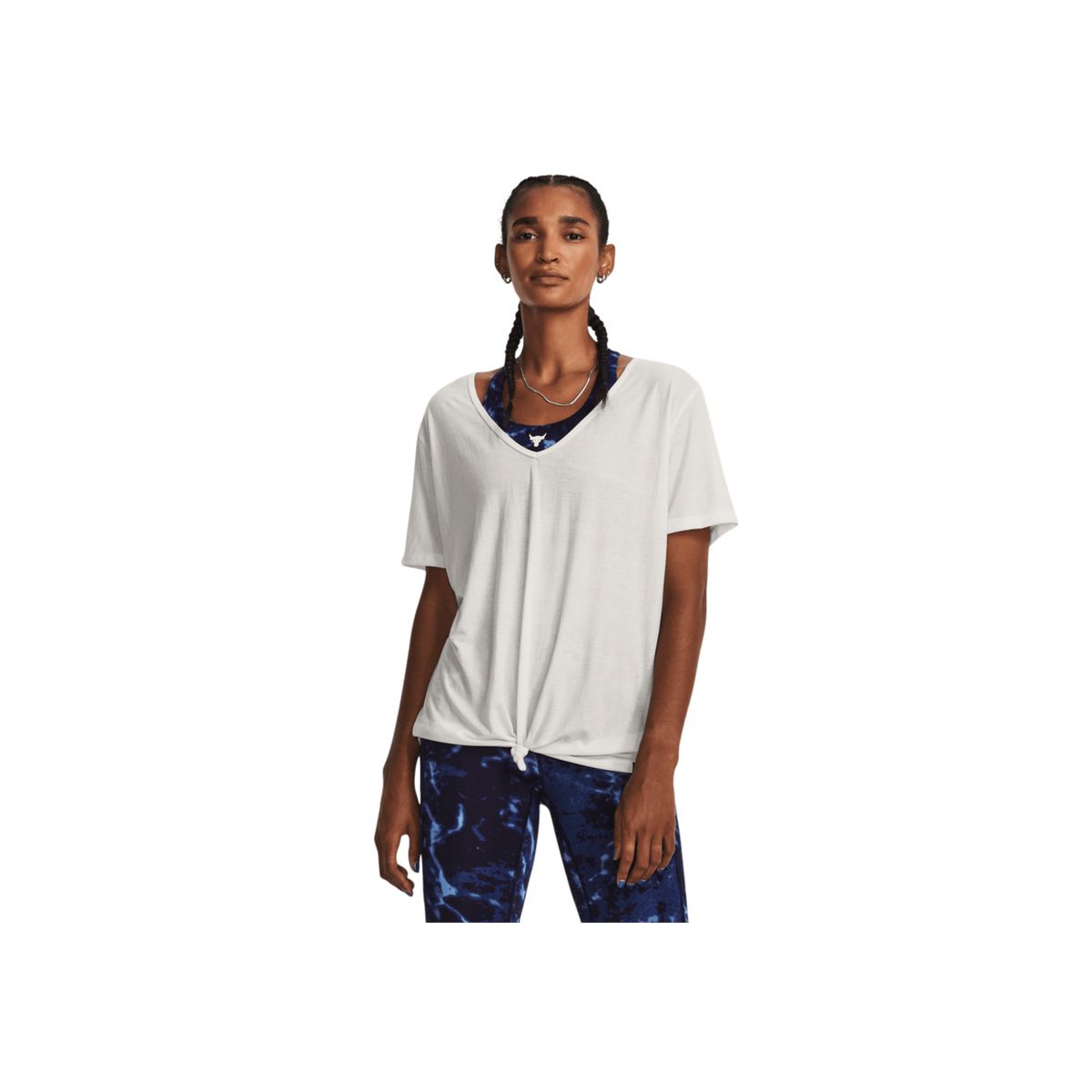 UNDER ARMOUR - Camiseta Mujer Under Armour Pjt Rck Complete Dee Verde UNDER ARMOUR