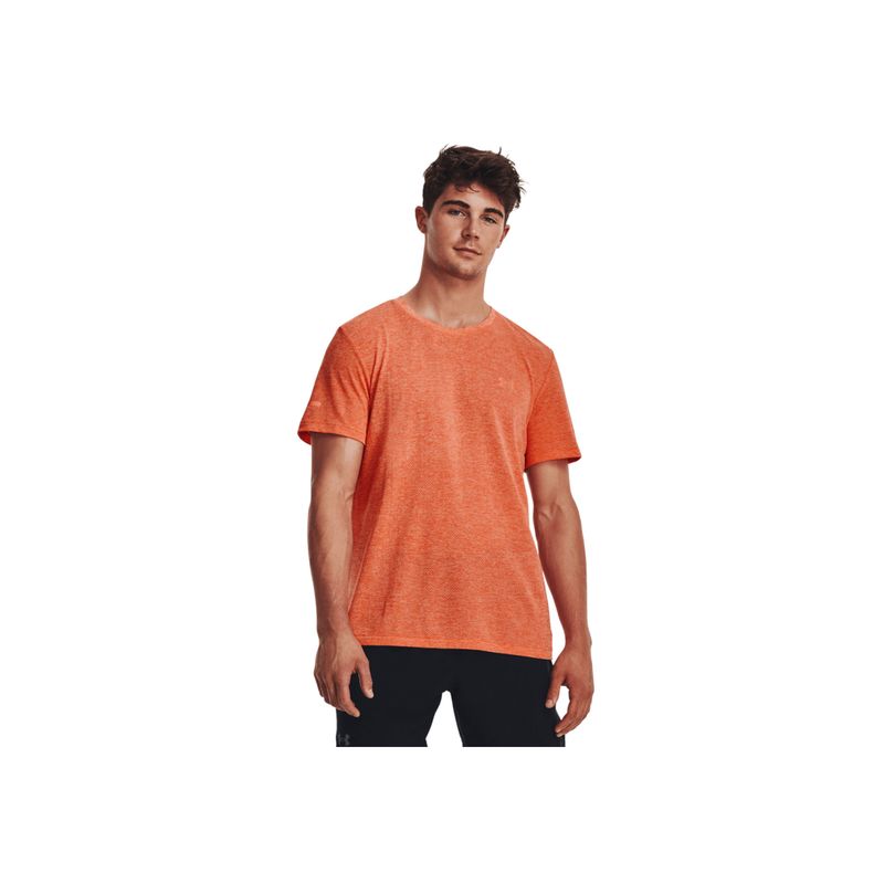 UNDER ARMOUR - Camiseta Hombre UNDER ARMOUR UA SEAMLESS STRIDE S Naranja UNDER ARMOUR.