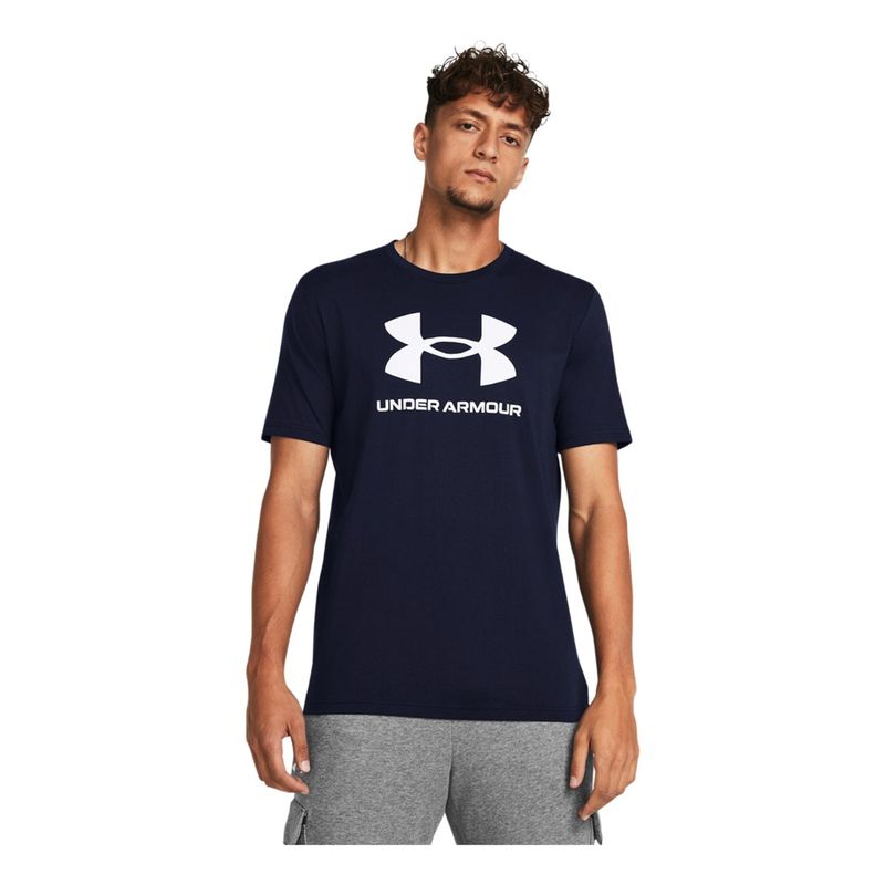 UNDER ARMOUR - Camiseta Hombre UNDER ARMOUR SPRTSTL LOGO UPDT SS Azul UNDER ARMOUR.