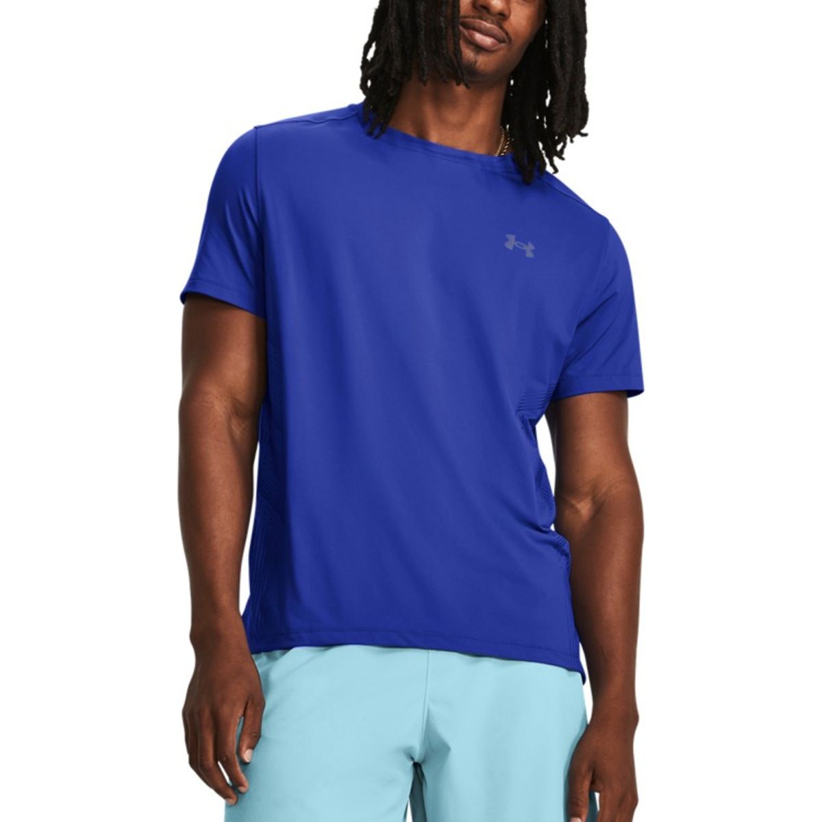 UNDER ARMOUR - Camiseta Hombre UNDER ARMOUR LAUNCH ELITE GRAPHIC Azul UNDER ARMOUR.