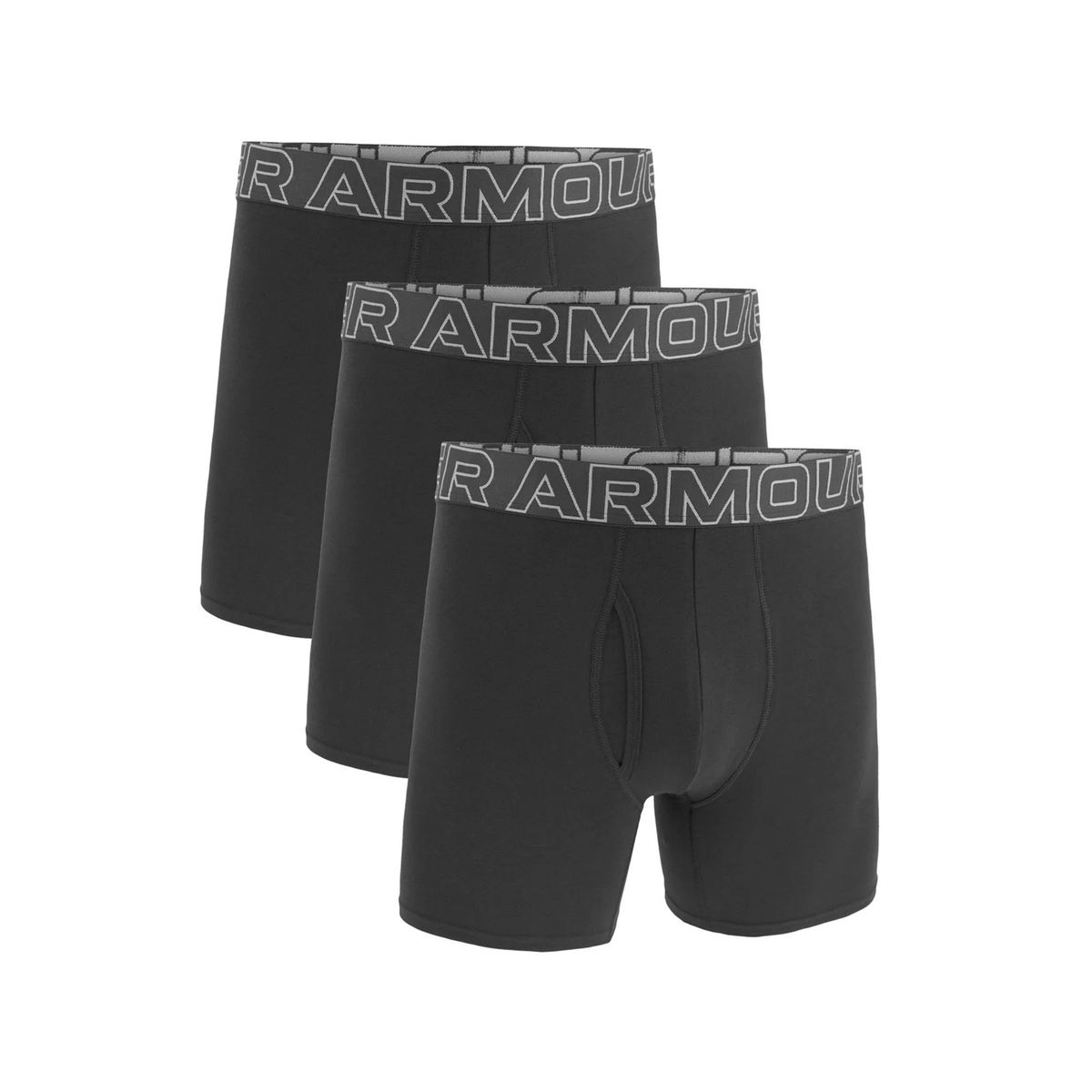 UNDER ARMOUR - Boxer Hombre PRFRMNC COTTON SOLID Negro UNDER ARMOUR